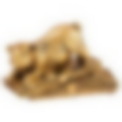 Фигурка Бронзовая свинка с деньгами 5,5*3*3,7 см 