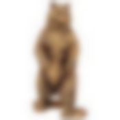 Статуэтка Медведь 11.5*9.5*21.5 см. серия Bronze classic 