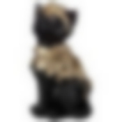 Статуэтка Кошка 12,5*11,5*22,5 см. коллекция Flower fantasy 