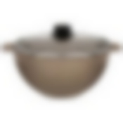 Казан со стекл крышкой agness Экселент 4 л