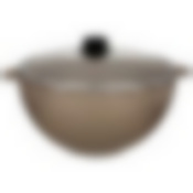 Казан со стекл крышкой agness Экселент 6 л