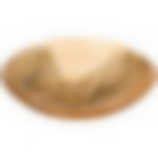 Блюдо глубокое Bohemia amber 33см