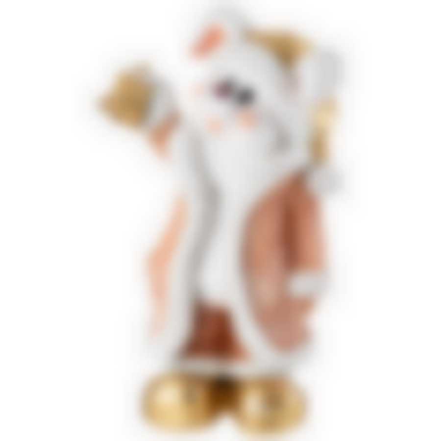 Фигурка декоративная Зайка с колокольчиком в руке высота=45см