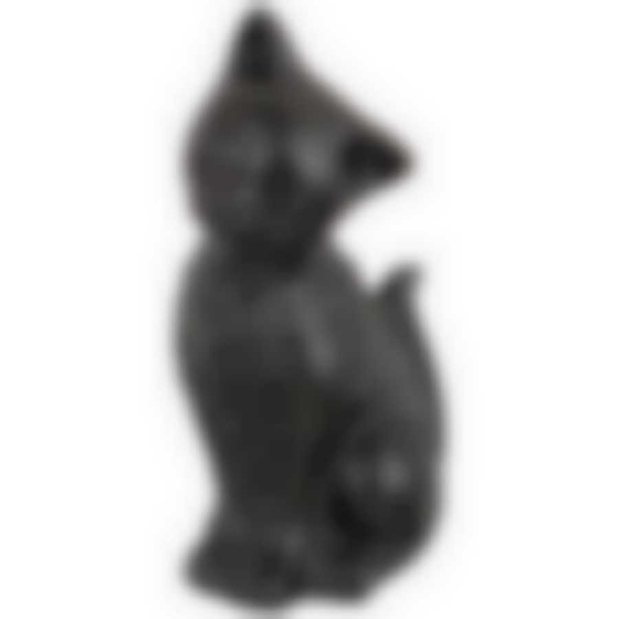 Статуэтка Кошка черно-белая коллекция 8,5*14*20 см 