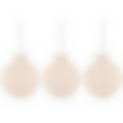 Набор елочных украшений из 3 шт.коллекция Ледяная слеза диаметр=8 см