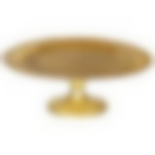 Блюдо на ножке Golden glow 33 см