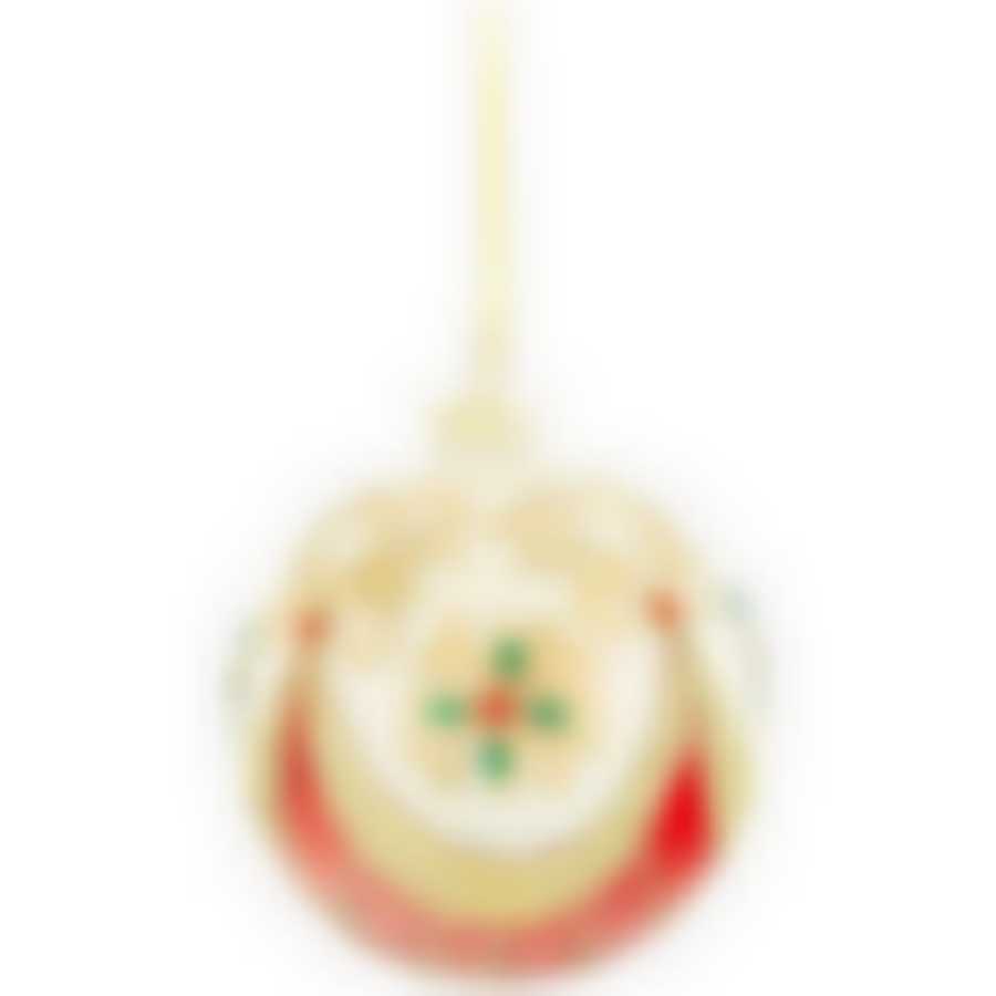 Елочное украшение коллекция Торжество диаметр=10 см