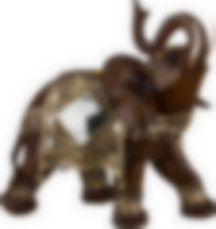 Фигурка Слон 42*20 см. высота=41 см. серия Махараджи 