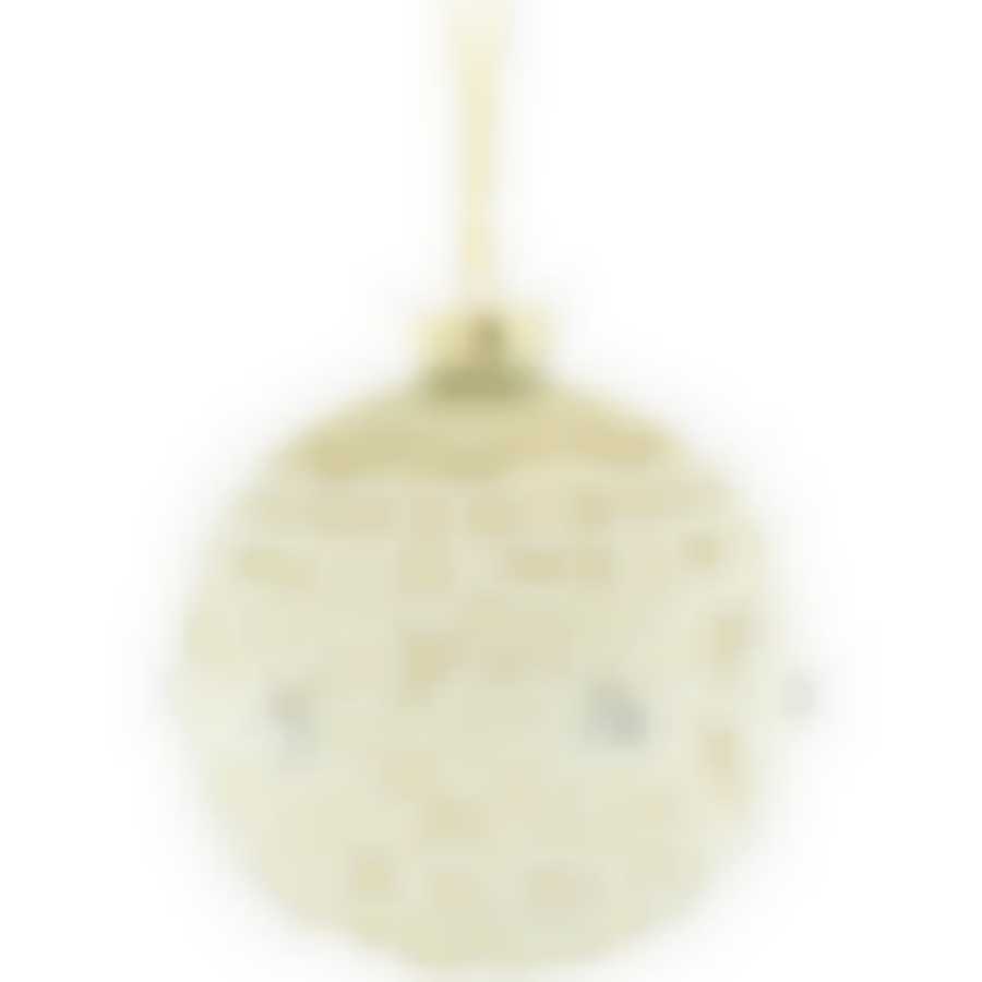 Елочное украшение коллекция Богема диаметр=10 см 