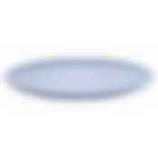 Блюдо для пиццы ф.Принц 320 мм Акварель васильковое Башкирский фарфор