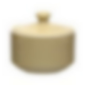 Сахарница ф.Практик 250 мл Акварель желтая Башкирский фарфор