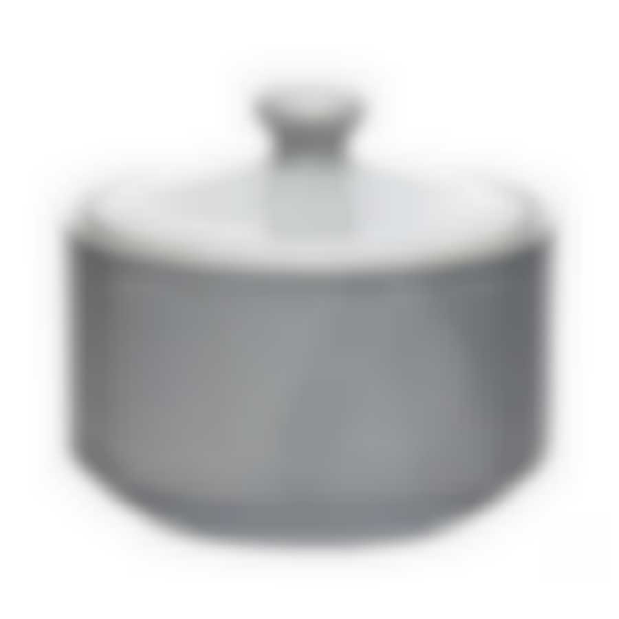 Сахарница ф.Практик 250 мл Акварель светло-серая Башкирский фарфор