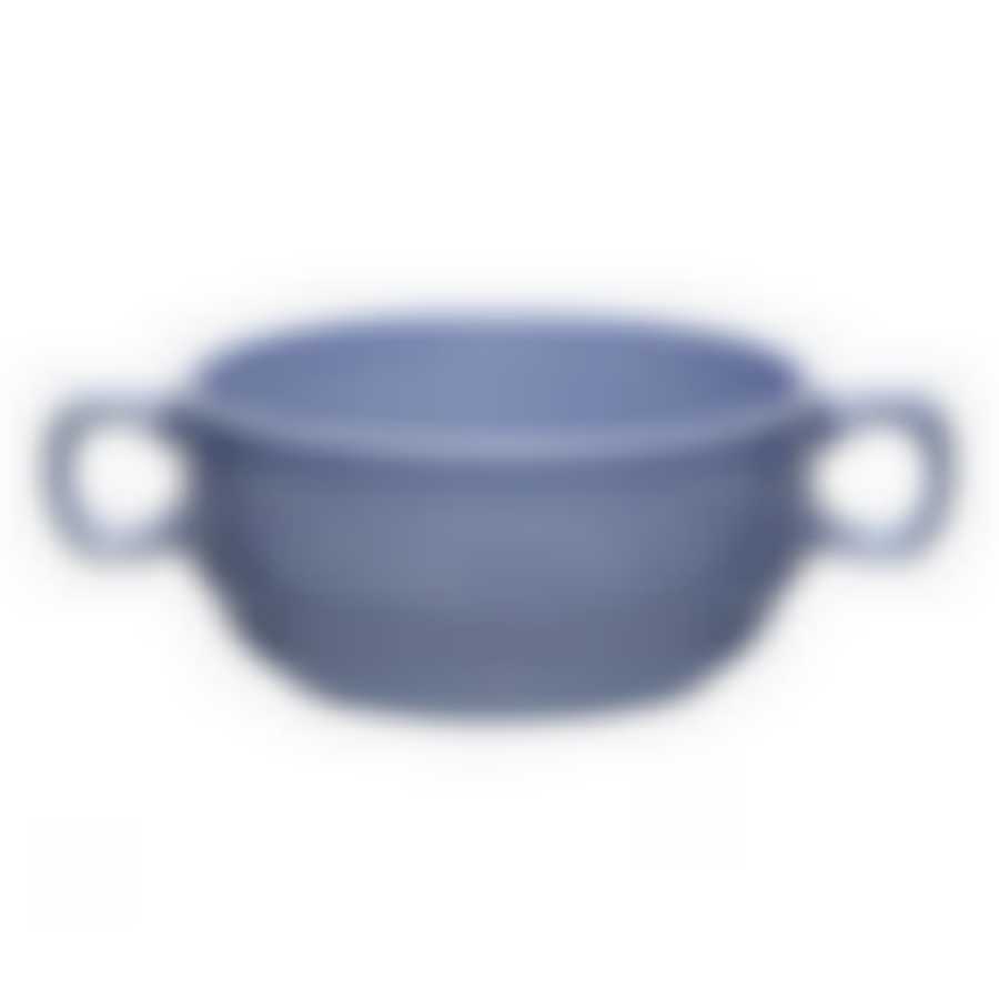 Чашка бульонная ф.Принц 380 мл Акварель васильковая Башкирский фарфор