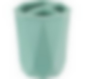 Подставка для зубных щеток ПРИЗМА морская волна