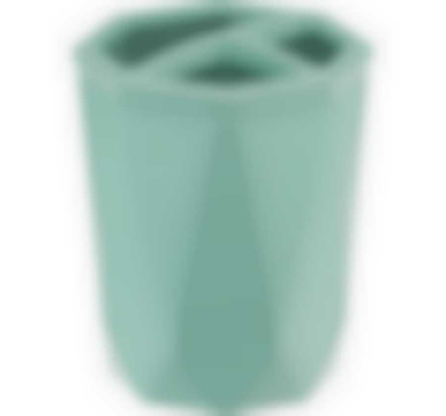 Подставка для зубных щеток ПРИЗМА морская волна