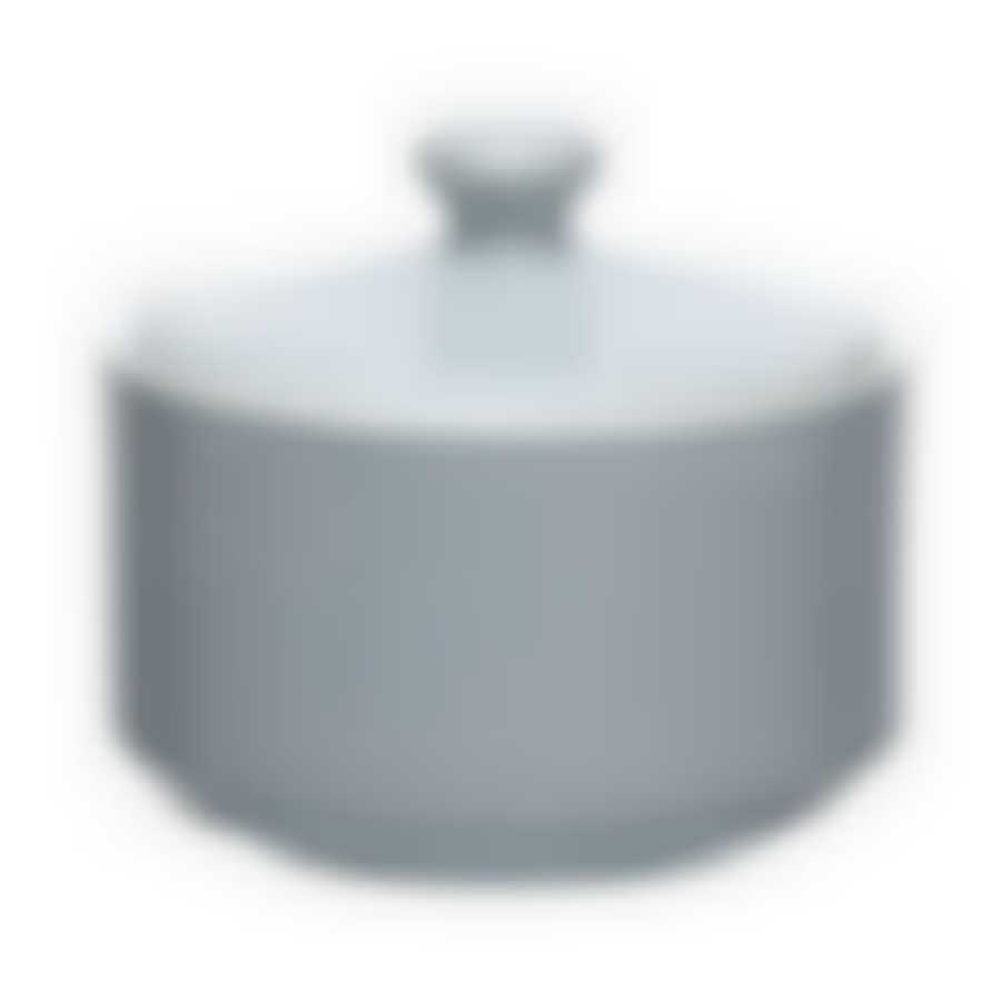 Сахарница ф.Практик 250 мл Акварель светло-голубая Башкирский фарфор