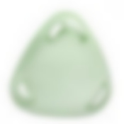 Санки-ледянки 580х600мм (зеленый)