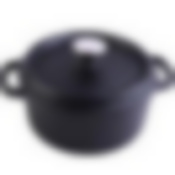 Кастрюля 3,6 л с крышкой 24 см чугун MB