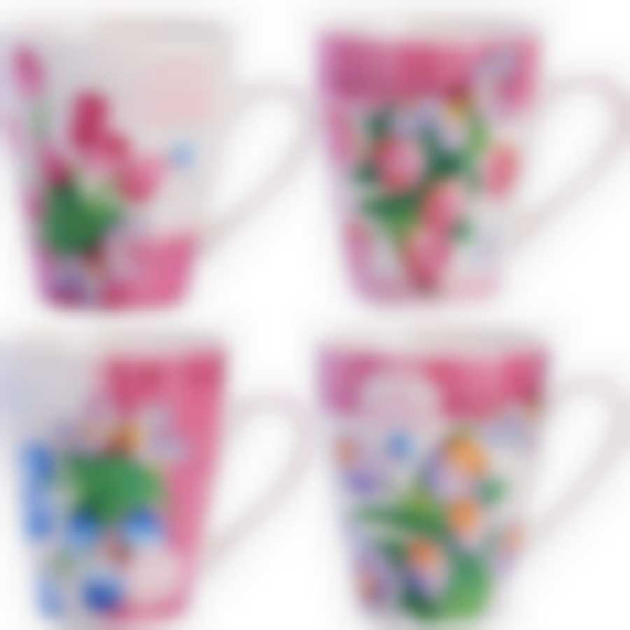 Кружка 340 мл Тюльпаны (мин. 4шт) LR