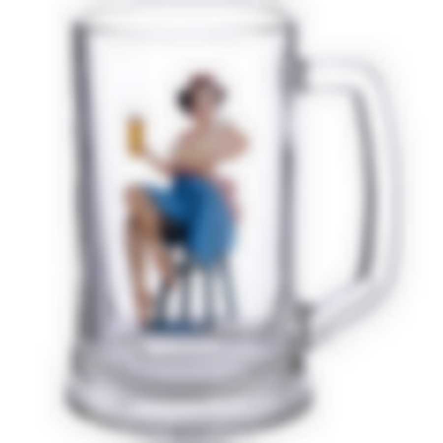 Кружка для пива 500мл "Pin-up"