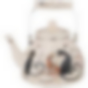 Чайник agness эмалированный, 4,0л, серия Парижские коты 