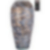 Ваза fidelis Aurora black высота 37см