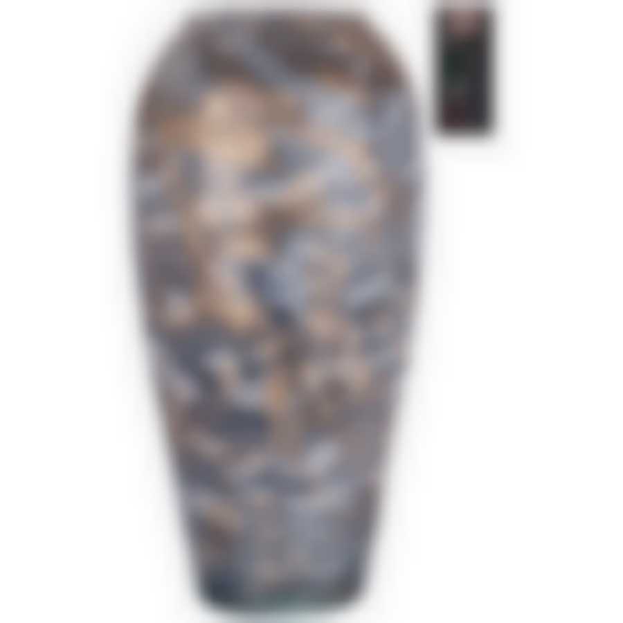 Ваза fidelis Aurora black высота 37см