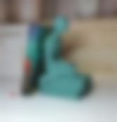 Декор для дома "Книголюб" VipSet 20см мята металлик