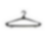 Вешалка д/верхней одежды размер 48-50 (черная) (55)