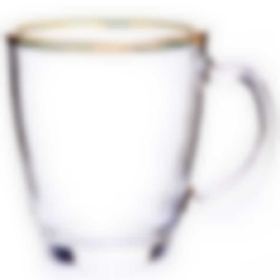 Кружка для чая 350мл Золотая кайма