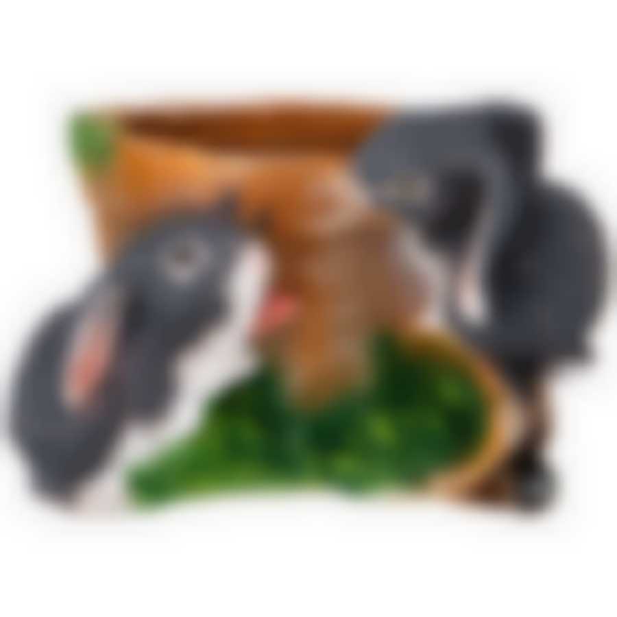 Кашпо Зайцы у горшочка 24*17*16 см