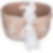 Кашпо декоративное/органайзер Кролики в лукошке , 15*17*20см, цвет: бежевый