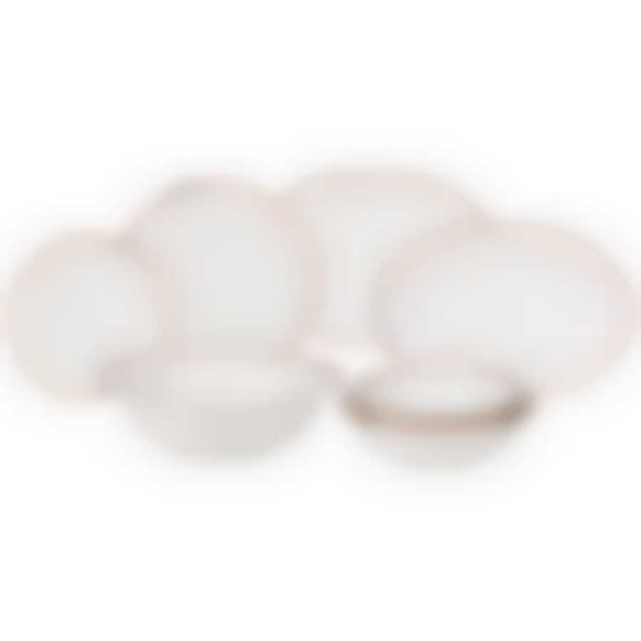 Сервиз обеденный lefard Crown на 6 пер. 23 пр. золотой 