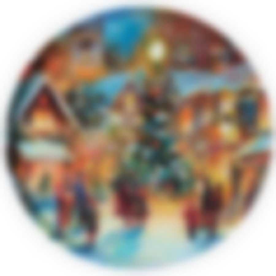 Поднос сервировочный agness Новый год 33*2,1 см