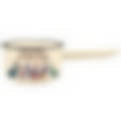 Ковш эмал 1,5л цил без/кр Зайцы  ТМ Appetite