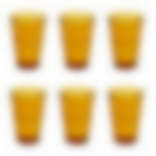 Набор стаканов французских PICARDIE AMBER 6шт 360мл