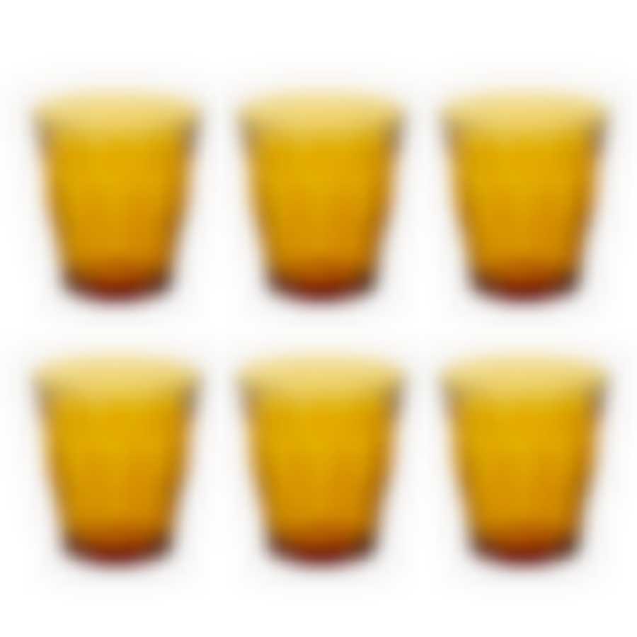 Набор стаканов французских PICARDIE AMBER 6шт 310мл
