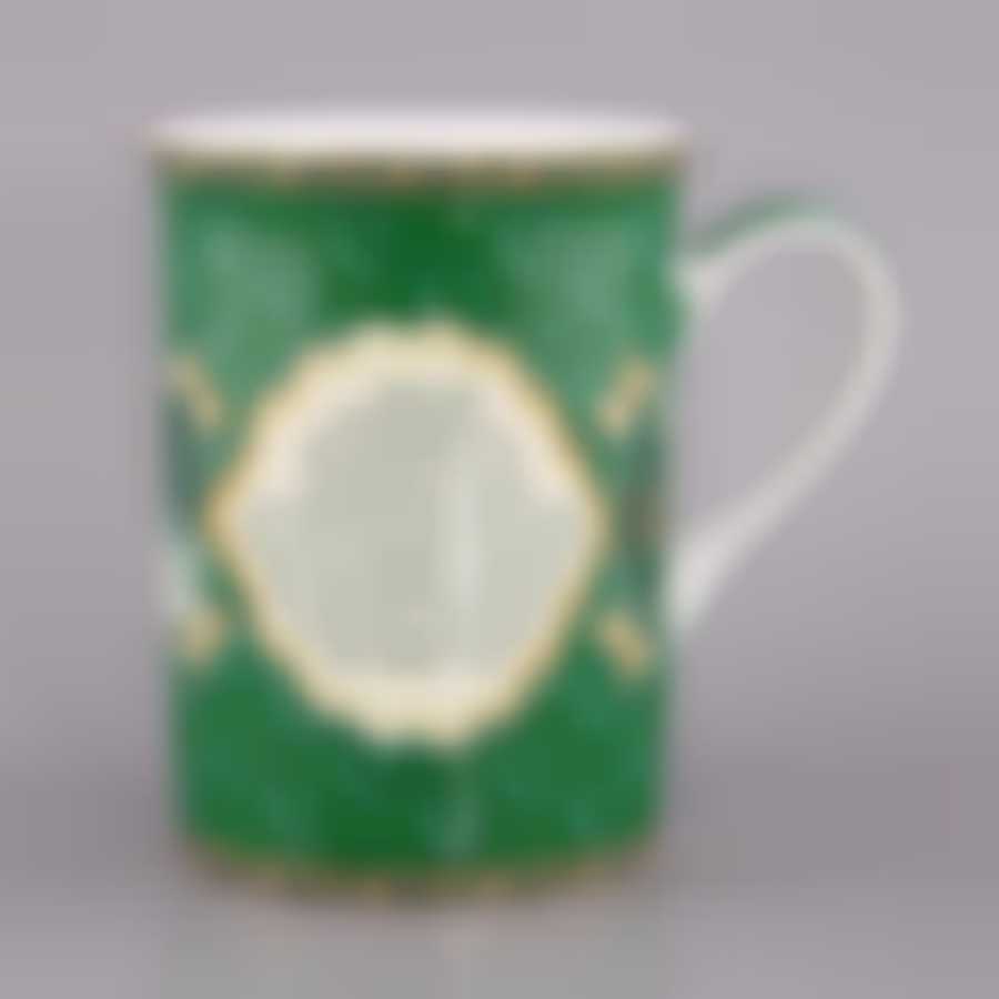 Кружка "АЯТУЛЬ-КУРСИ" зеленая 300 мл.