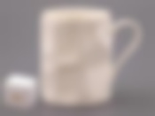 Кружка "БЕЛАЯ С ЗОЛОТОЙ КАЙМОЙ" 400 мл.