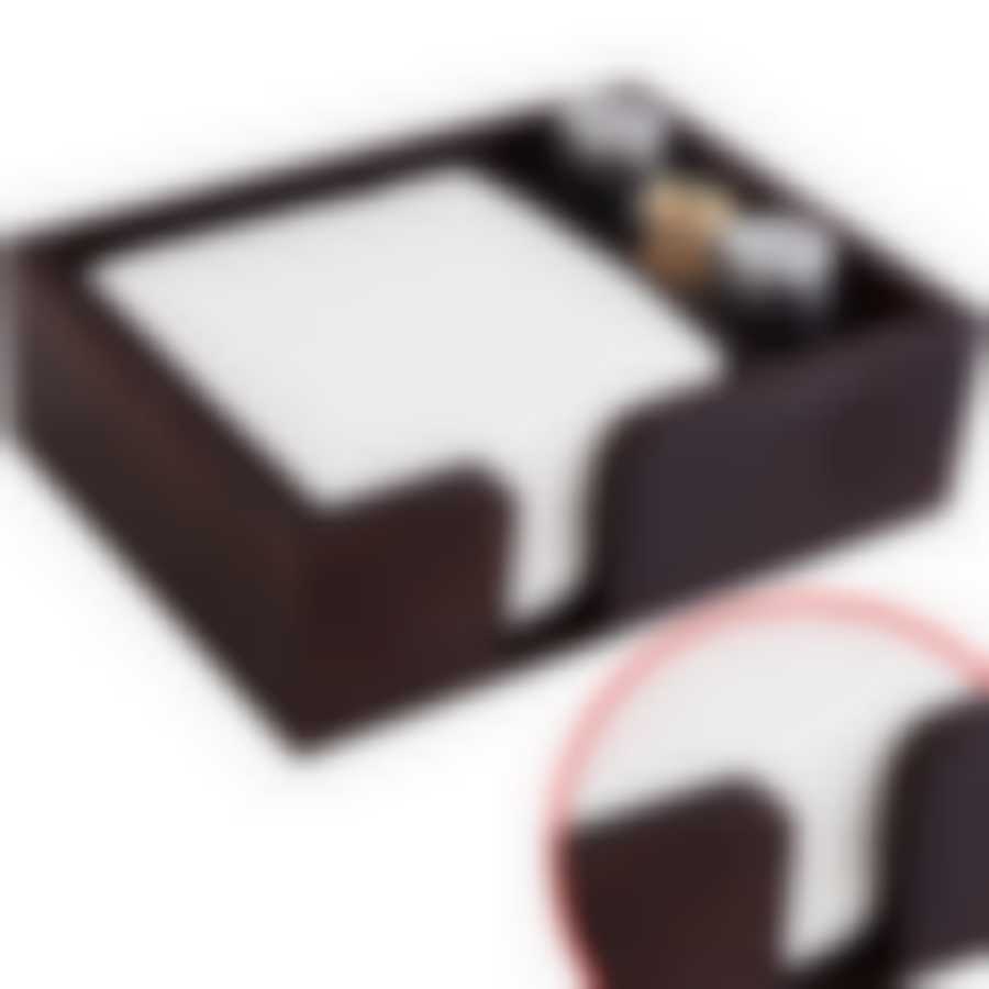 Салфетница черная + подст/д/солонки