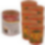 Форма для выпечки кулича бумажная "Орнамент". Набор 6 шт. Диаметр 7см, высота 8,5см NEW