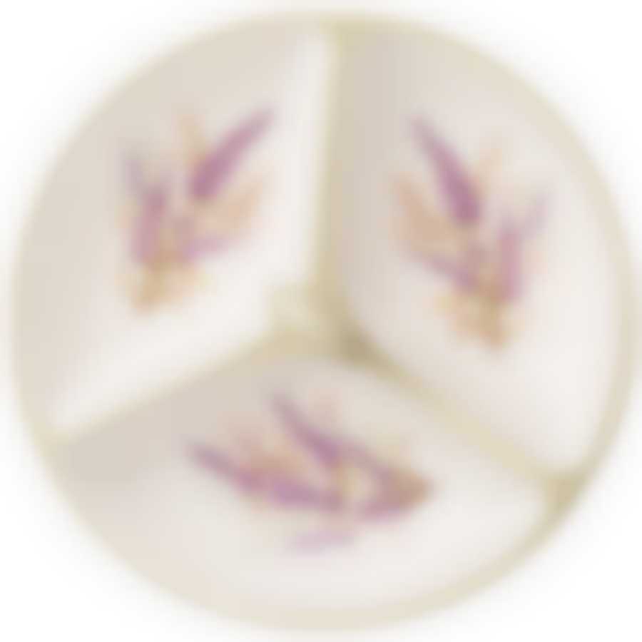 Менажница 3-х секционная Душа прованса 22*22*8 см. 