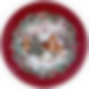 Поднос сервировочный agness Новый год 33*2,1 см