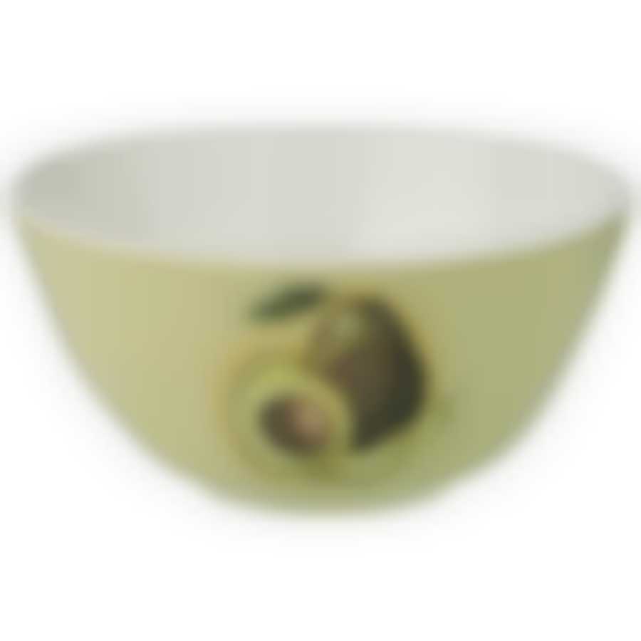 Салатник bronco Avocado 300 мл 12*6 см зелёный 