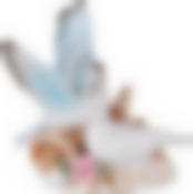 Фигурка Голуби 12*8 см. высота=11 см. 