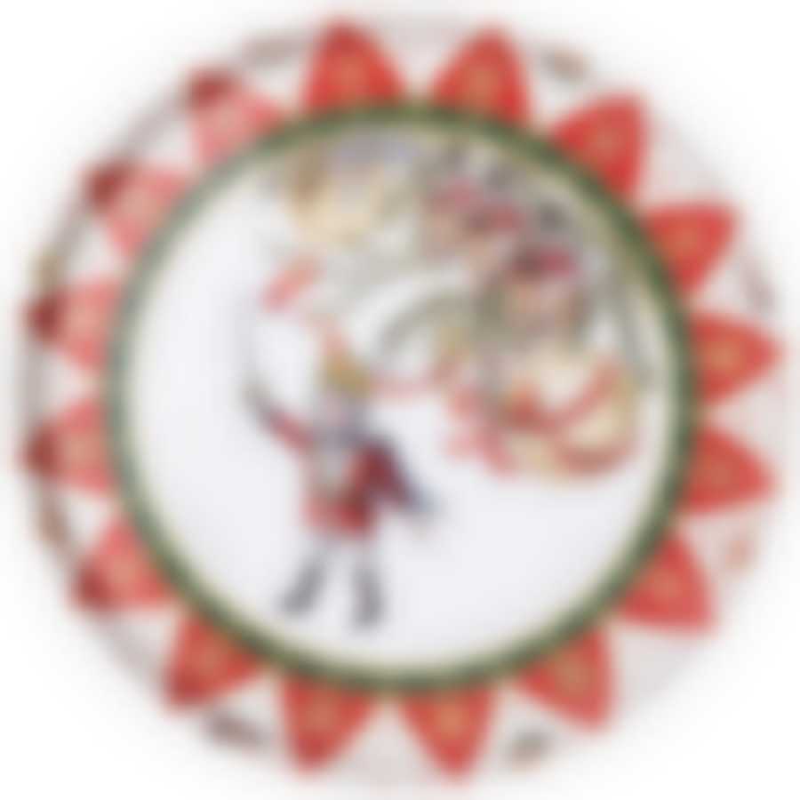 Поднос сервировочный agness Щелкунчик 33*2,1 см