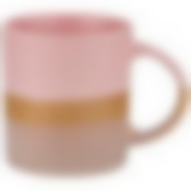 Кружка bronco Sunset 400 мл розовая 