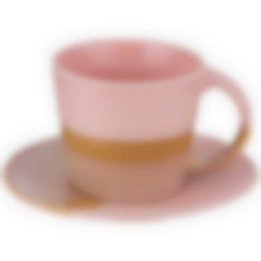 Чайная пара bronco Sunset 275 мл розовая 