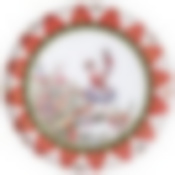 Поднос сервировочный agness щелкунчик 33*2,1 см