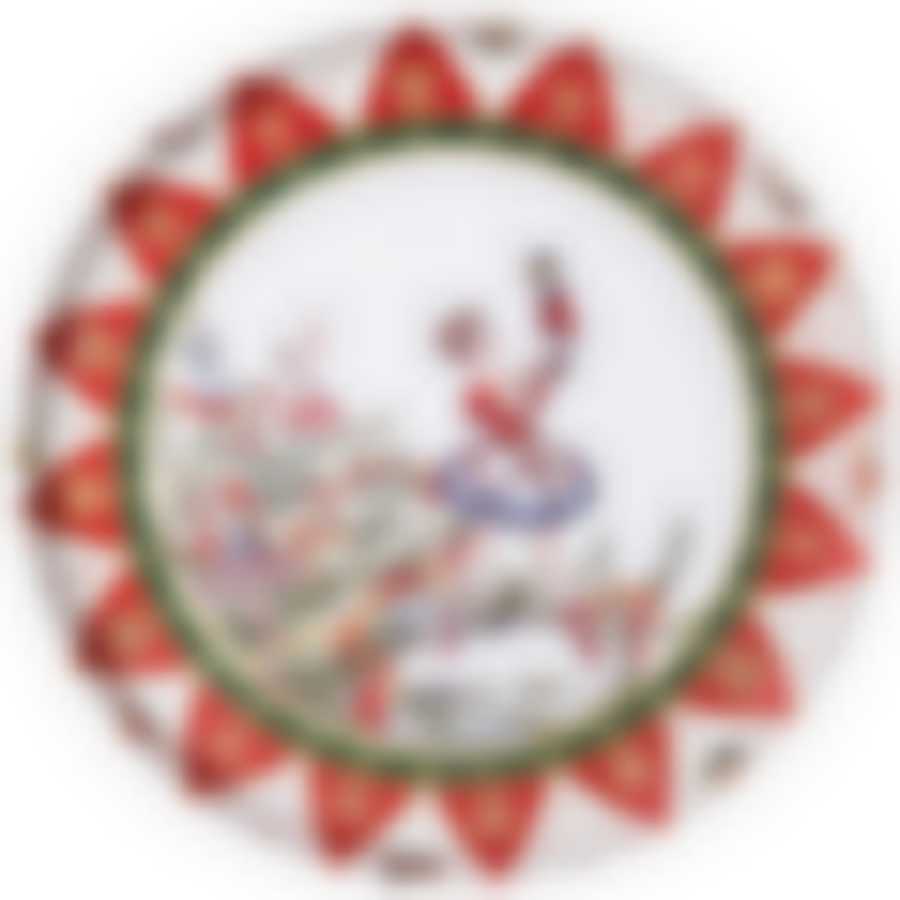 Поднос сервировочный agness щелкунчик 33*2,1 см